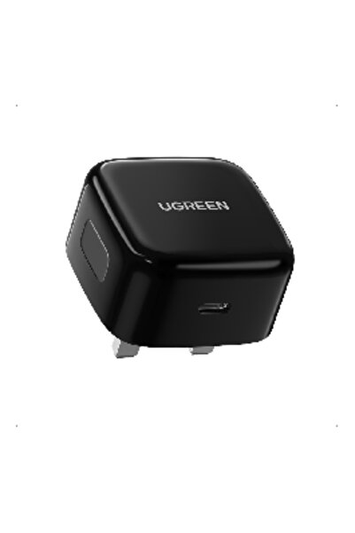 Ugreen Wall Charger with USB-C Port Fast Charging 20W - Black