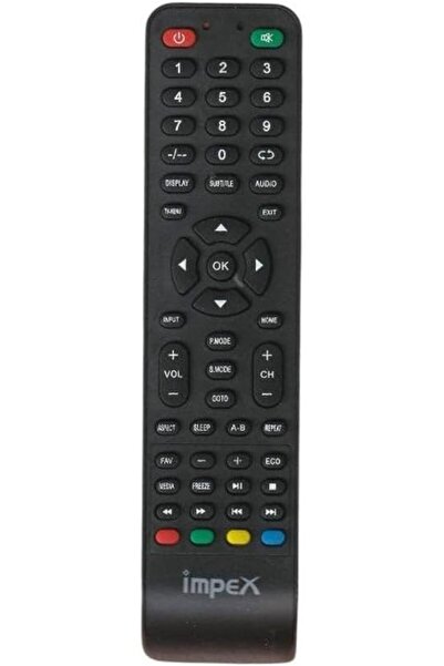 genernic Replacement remote control for Impex smart TV by Borak