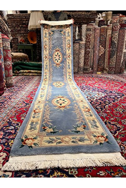 RD RAMAZAN DAĞ EL HALI SANATI El Dokuma Kabartmalı Çin Halısı Birinci Sınıf K...