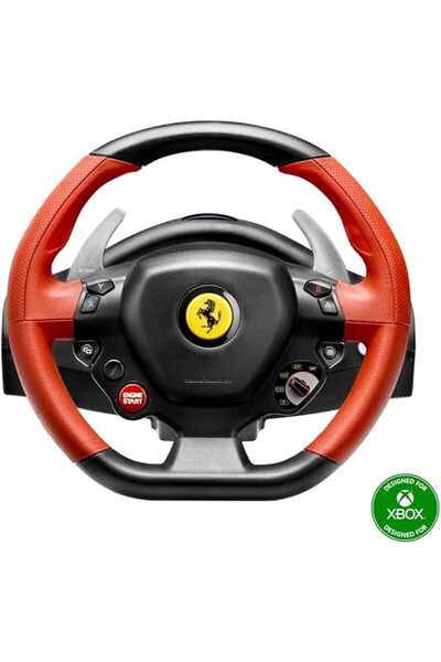 Thrustmaster Ferrari 458 Spider Racing Wheel for Xbox One USB - Black