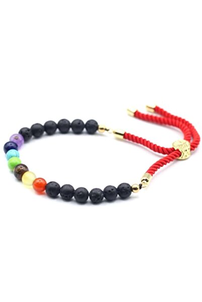 OLEUM PHARMABIO Aromatherapy bracelet - volcanic lava stone, 18k gold plated (OLEUM PHARMABIO)