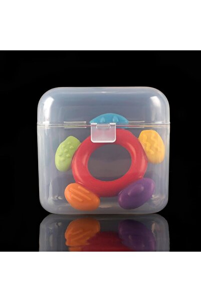 Generic Transparent Pacifier Case, Universal Pacifier Holder, 4-Pack, Dustproof Storage Box for Travel & Hom