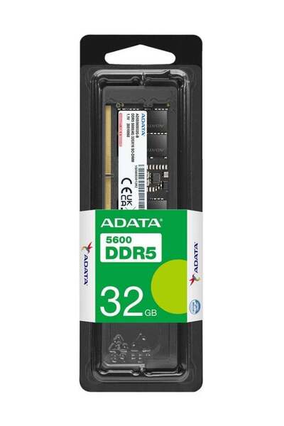 Adata 32GB DDR5 5600 U-DIMM Memory Module RAM | AD5U560032G-S | For Desktop PC