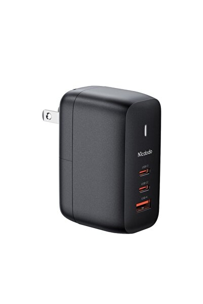 Mcdodo EU/US/UK Plug Adapter + Type-C Cable, Mecha Series, CH-8442