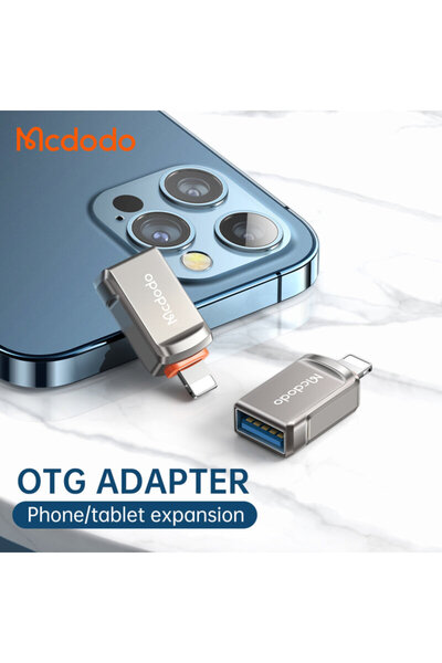 Mcdodo USB 3.0 OTG to Lightning Adapter, 3A, OT-8600