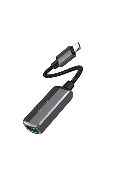 Mcdodo OTG Adapter Type-C to Type-C, USB, 3A, 60W, 13cm CA-2830, gray