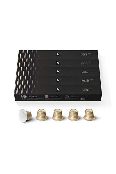 Nespresso Capsules Original Line, Vaniglia, Medium Roast Espresso Coffee, 50 ...