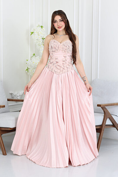 modern designer فستان سهرة بوليسية مطرز