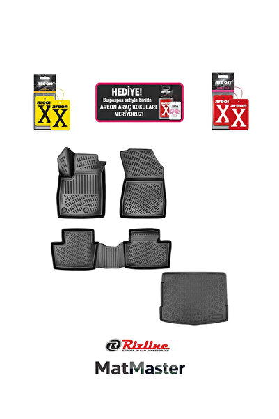 Rizline Citroen Berlingo 2015 Model 3D Ekstra Havuzlu Paspas Ve Bagaj Havuzu ...