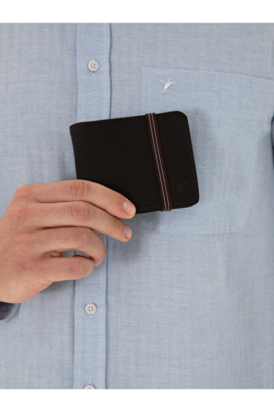 Cacharel Brown 100% Leather Wallet 50314110-Vr029