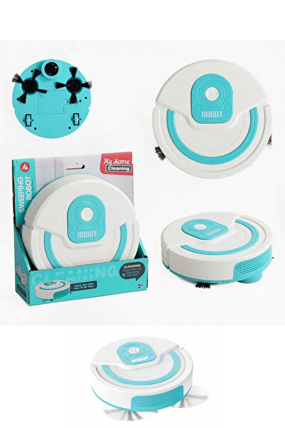welcomein Toy Robot Vacuum Cleaner Moving Obstacle Avoiding Vacuum Cleaner with Brush