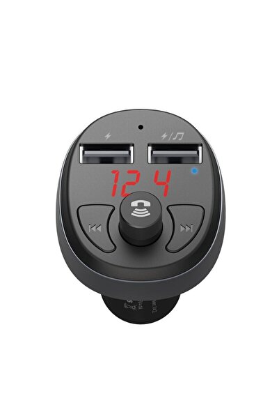 Mcdodo FM Bluetooth Modulator 2x USB, CC-6880, black