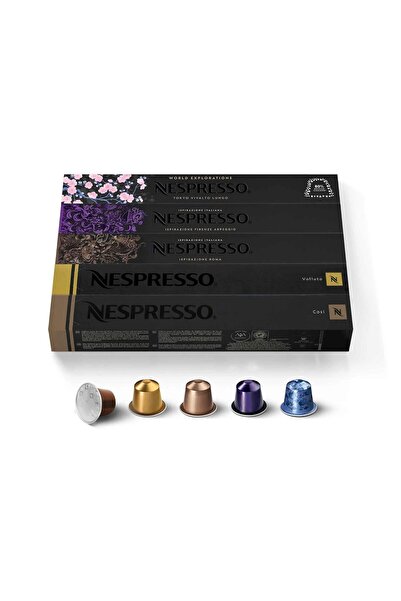 Nespresso Capsules Original Line, Ispirazione Variety Pack, 50 Count