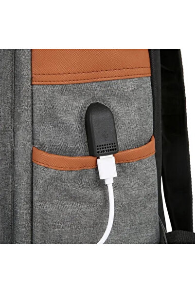 Muchmy 3 in 1 Canvas Backpack Set Mesh Pattern Casual Traveling Unisex Bags Set