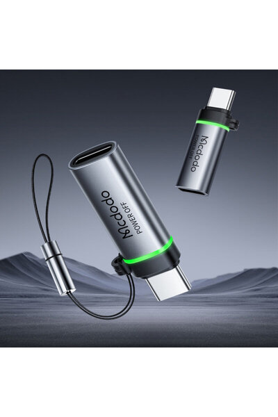 Mcdodo Lightning to Type-C Adapter 3A, 480Mbps, 60W OT-6010, black