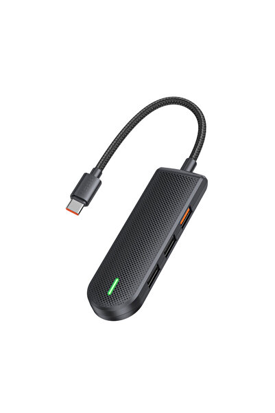 Mcdodo HU-1430 Type-C Hub with 3x USB and SD/TF Card Slot, 0.1 m