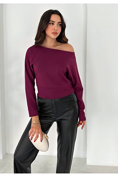 Noa Noa Modal Fabric Boat Neck Blouse