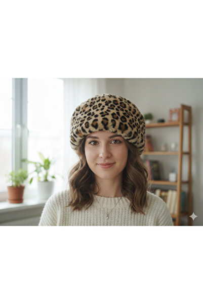 hoaryage Unisex Ειδικής Παραγωγής Γνήσιο Δερμάτινο Καπέλο Kalpak από δέρμα αρ...