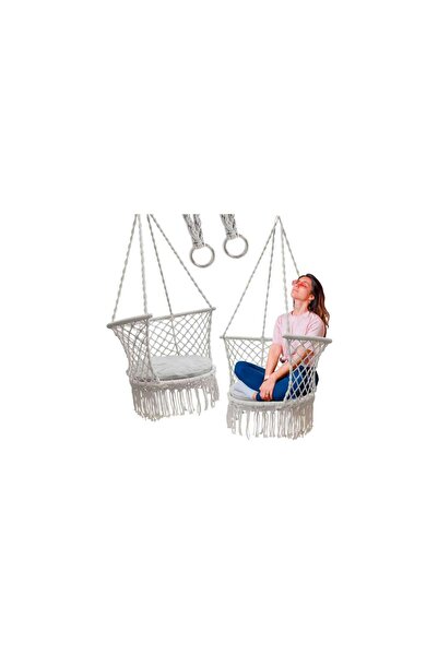 Three top online Garden swing stork's nest with backrest, gray, 60x80x120 cm