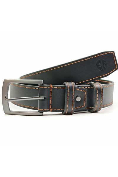 ELYK Creation Genuine leather strap 40 mm, Styx, solid buckle