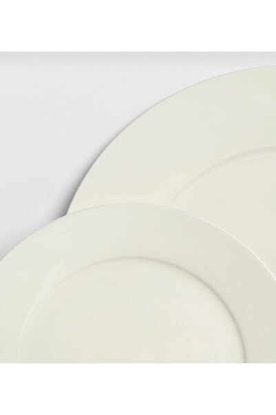 DEER 18-piece porcelain dinner set for 6 people, white porcelain dinnerware set