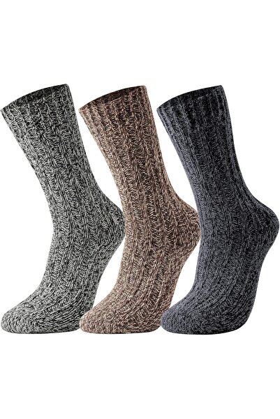 OEM GLENMEARL 3 Pairs Merino Wool Hiking Socks for Men and Women