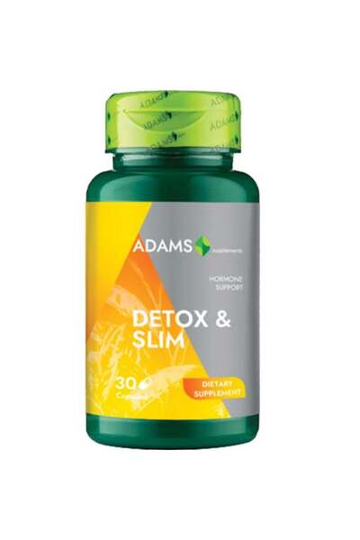 Adams Supplements Detox & Slim, 30 capsules,