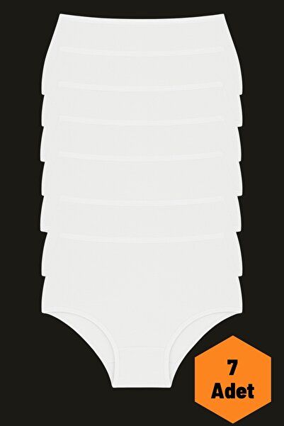 Aybome Women's 7-Piece High Waist Panties Cotton Stretch Fabric Stretchy Soft Fabric Hipster Panties