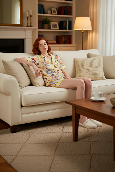 PayBuy Γυναικείο σετ πιτζάμες με διασκεδαστικά σχέδια από βισκόζη Λειτουργικό...