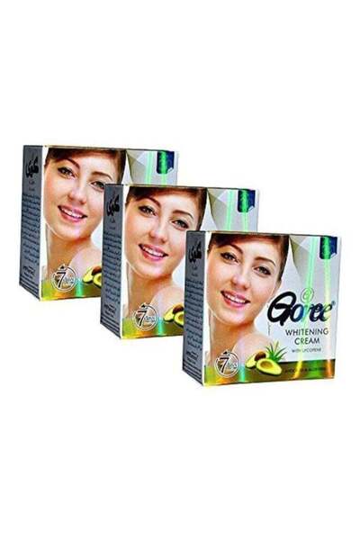 GORRA Goree Whitening Beauty Cream Set of 3 (30 x 3 g)