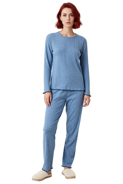 PayBuy Set de pijamale pentru femei Floral material reiat Funcțional Durabil Calitate Confortabil Estetic Modern