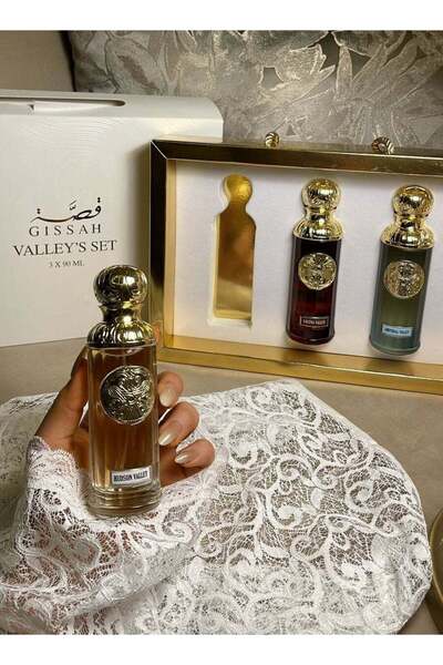 QISSAH GREATEST Qissa unisex 3-piece gift set 90 ml