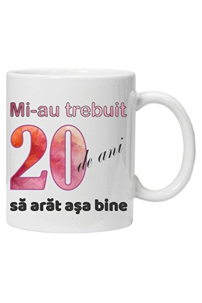 CRD PRINT Personalized mug with print "It took me 20 years to look this good - 2"