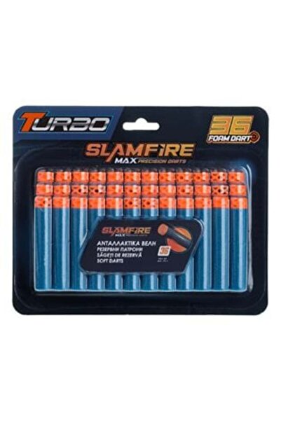 SHOPIENS Săgeți din spumă albastră și portocalie 7 cm - 36 buc