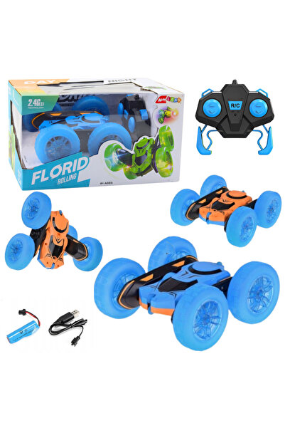 ROLLING Τηλεκατευθυνόμενο ακροβατικό αυτοκίνητο RC 360, μπλε, 6 ετών+
