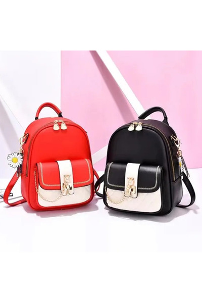 Muchmy Girls Casual Travel Backpack Stylish Cute Zipper Closure Wide Capacity Women's Bags