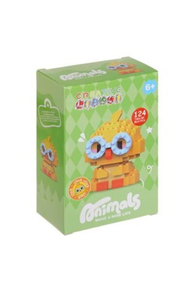 SHOPIENS Building Blocks Mini Chick Figurine (124 pieces)