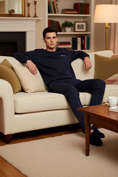 PayBuy Чоловічий вишитий велосипедний комір, світшот і комплект спортивних штанів Функціональний, міцний, сучасний