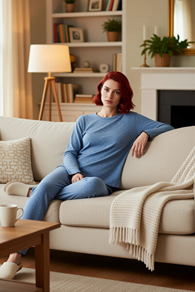 PayBuy Set de pijamale pentru femei Floral material reiat Funcțional Durabil Calitate Confortabil Estetic Modern