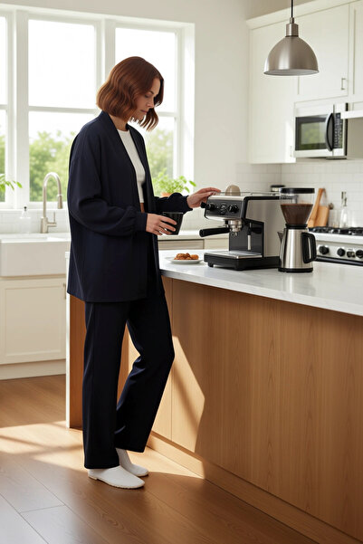 PayBuy Women's Waffle Woven V-Neck Pajama Set Functional Durable Quality Comfortable Aesthetic Stylish