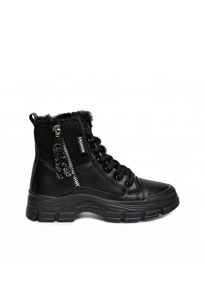 trender Conpax Filet 5428 Black - Black Girls' Boots & Booties Is04C5428