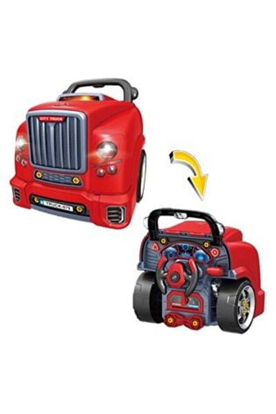 SHOPIENS Кутия с инструменти във формата на камион - светлина и звук