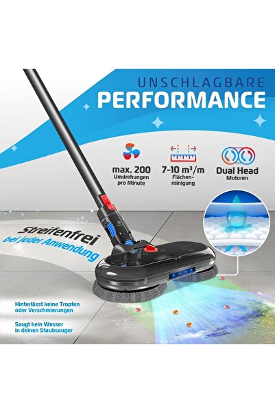 KESSER Mop for Dyson mop wet dry mop head V7 V8 V10 V11 V15