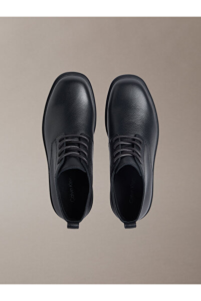 Calvin Klein Leather Airfit ®   Lugged Desert Boots