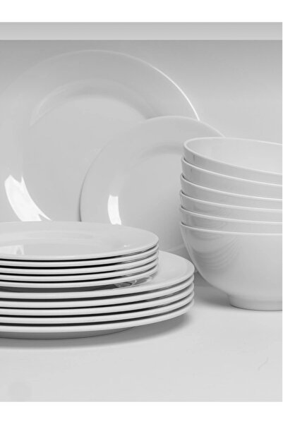 Nova 18-piece dinner set/6 people. Elevate your table with this elegant and break-resistant melamine set.