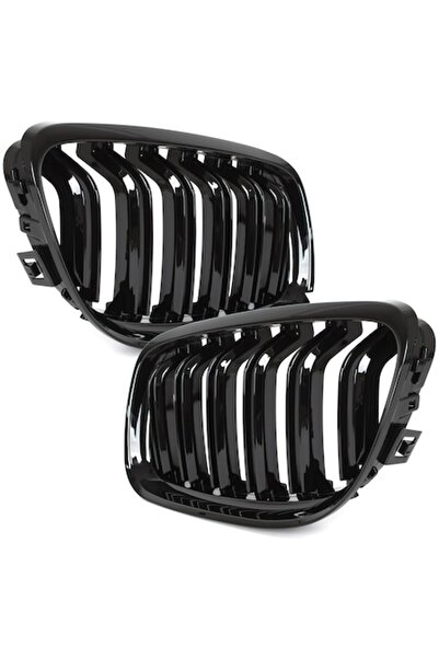 Autowag Set de 2 grile auto pentru BMW E90/E91, M Autowag, negru lucios, 4 uși, 2009-2013