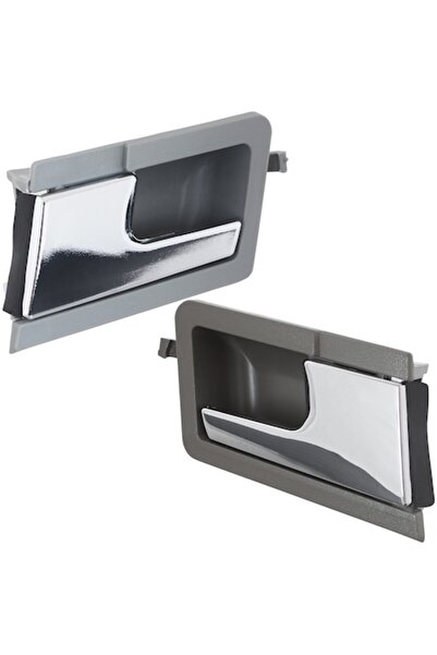 Autowag Set de 2 mânere interioare uși VW T4 Transporter, 1990-2003, gri + cr...