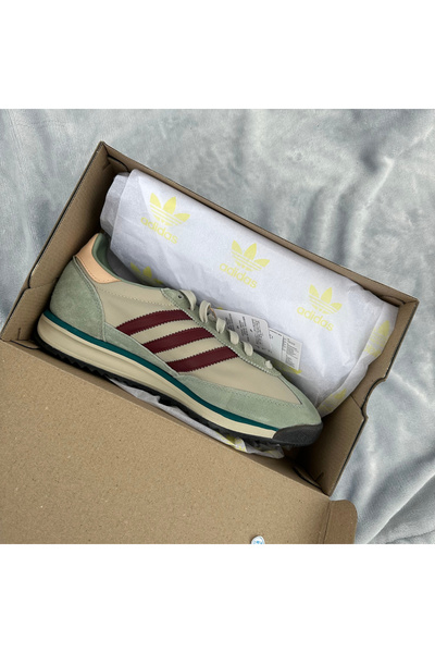 adidas Sport Shoes SL72 RS Shadow Red Khaki Burgundy