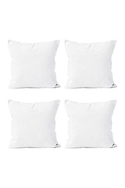 Alpateks Home Cotton 45X45Cm Zippered 45X45Cm Throw Pillow Liner 4 Pieces