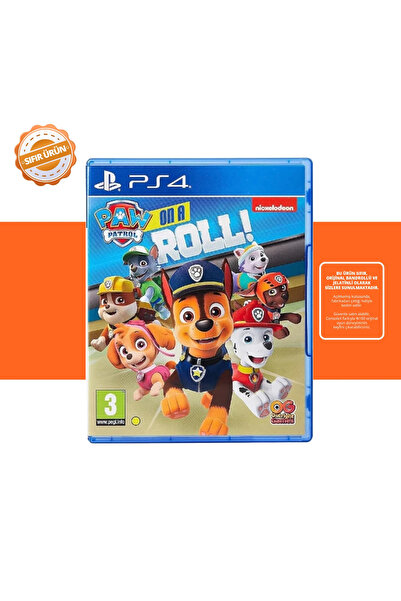 OG OUTRIGHT GAMES PAW Patrol On a Roll – PS4 Oyun [SIFIR]